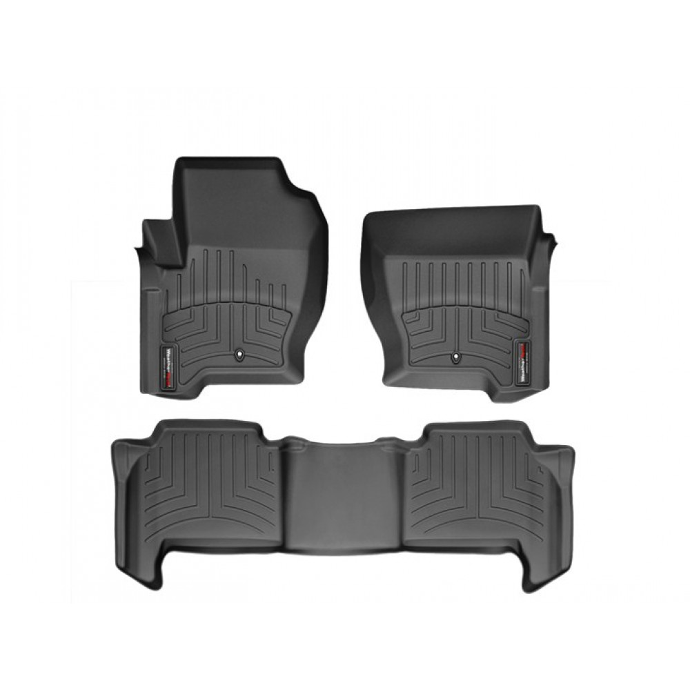 Kumimattosarja musta WEATHERTECH LAND ROVER RANGE ROVER SPORT (2008-2013) FLOORLINER