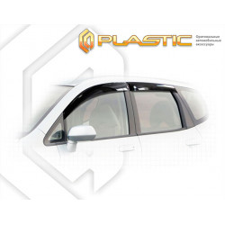 Ветровики клеющиеся HONDA JAZZ (2001-2008) CA-PLASTIC