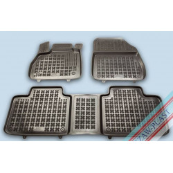 Car rubber floor mats black RENAULT ESPACE (2015-...) 201922