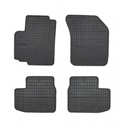 Car rubber floor mats black SUZUKI SPLASH (2008-...) NEGRO