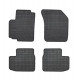 Car rubber floor mats black SUZUKI SPLASH (2008-...) NEGRO