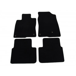 Car textile mats black HONDA CIVIC Sedan/HB (2017-...) LUXUS