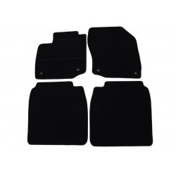 Car textile mats black HONDA CIVIC HB/Tourer (2012-2016) ELEGANT