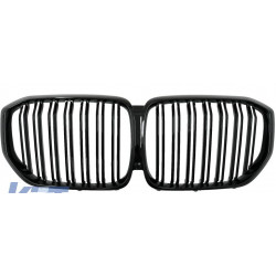 Front grill black gloss BMW X5 G05 Double Stripe Piano Black (2018-...) 40816