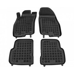 Car rubber floor mats black ALFA ROMEO MITO (2008-...) 202505