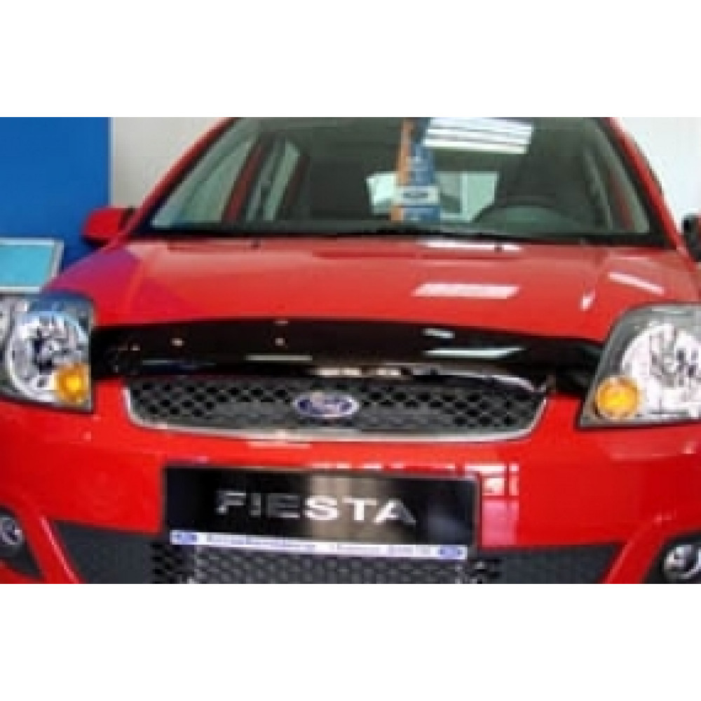 Дефлектор капота черный FORD FIESTA (2006-2008) SIM