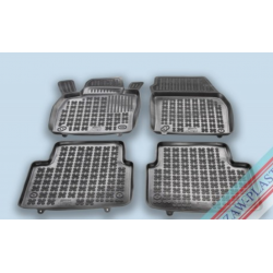 Car rubber floor mats black SKODA KAMIQ (2019-...) 200215