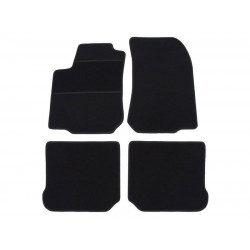 Car textile mats black SEAT TOLEDO II (1999-2004) ECONOMIC