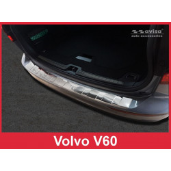 Chrome rear bamper pad VOLVO V60 II (2018-...) 2/35285