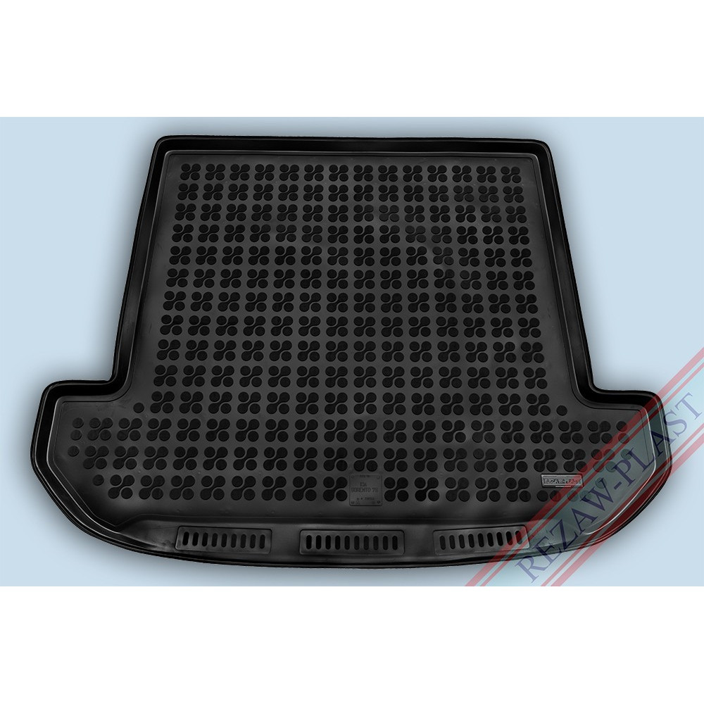 Car rubber trunk mat KIA SORENTO (7s.) (2015-...) 230744