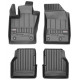 Car rubber floor mats black JEEP COMPASS (2017-...) 3D FROGUM