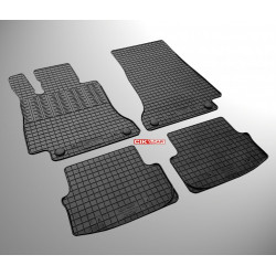 Car rubber floor mats black MB C-class COUPE,CABRIO W205 (2014-...) C-CAR