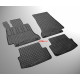 Car rubber floor mats black MB C-class COUPE,CABRIO W205 (2014-...) C-CAR