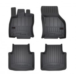 Car rubber floor mats black VW PASSAT B8 (2015-...) 3D FROGUM