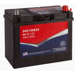 Auto akumulātors AD 12V 45Ah 330A Lab.+