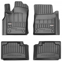 Car rubber floor mats black JEEP GRAND CHEROKEE (2013-...) 3D FROGUM