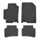 Car rubber floor mats black KIA RIO (2017-...) NEGRO