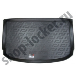 Car rubber trunk mat KIA SOUL EV (2014-...) LOCKER