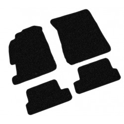 Car textile mats black HONDA PRELUDE (1997-2001) ECONOMIC