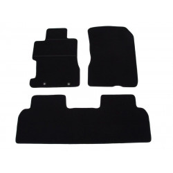 Car textile mats black HONDA CIVIC Sedan (2005-2009) ELEGANT