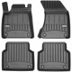 Auto kummimatid mustad AUDI A8 (2010-2017) 3D FROGUM