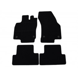 Car textile mats black SEAT ATECA (2016-...) ELEGANT