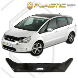 Дефлектор капота черный FORD S-MAX (2006-2010) CA-PLASTIC