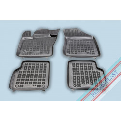 Car rubber floor mats black JEEP COMPASS (2017-...) 203108