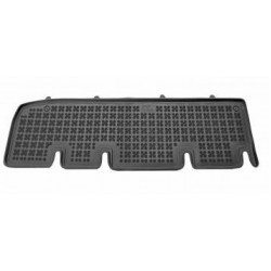 Car rubber floor mats black RENAULT TRAFIC II 2nd row without air vent. (2014-...) 201928