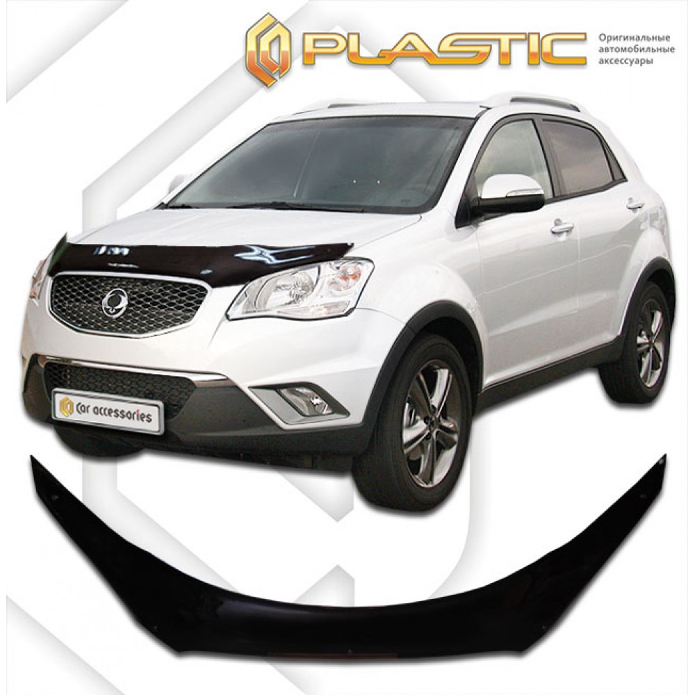 Kapota deflektors melnais SSANGYONG KORANDO (2010-...) CA-PLASTIC