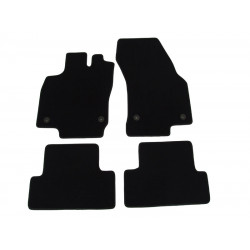 Car textile mats black SEAT ATECA (2016-...) LUXUS