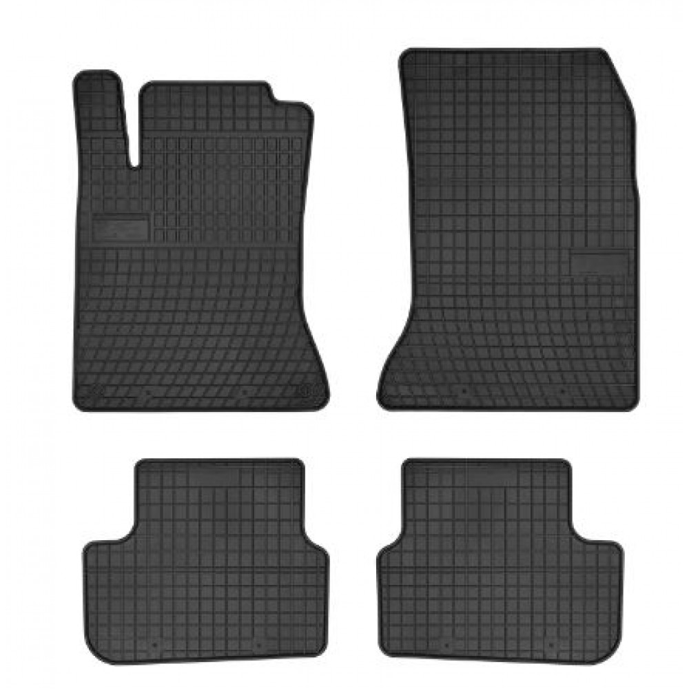 Car rubber floor mats black MB GLA-Class (2014-...) NEGRO