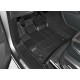 Car rubber floor mats black RENAULT ZOE (2013-...) 3D FROGUM