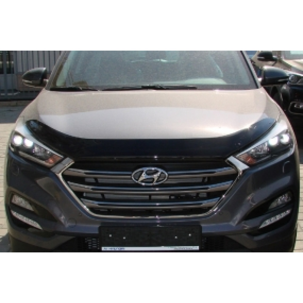 Kapota deflektors melnais HYUNDAI TUCSON (2015-...) SIM