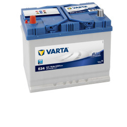 Аккумулятор VARTA BLUE DYNAMIC E24 12V 70Ah 630A Лев.+