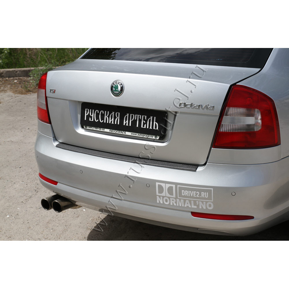 Aizmugurējā bampera uzlika SKODA OCTAVIA II Sedan/HB (2004-2012) NSO016802