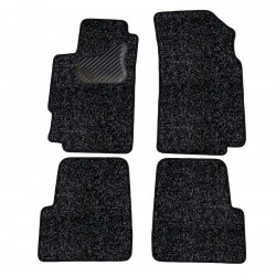 Car textile mats black PEUGEOT 406 (1995-2004) ECONOMIC