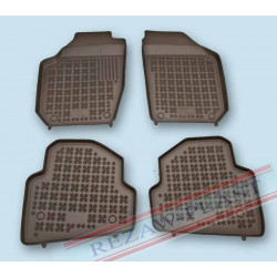 Car rubber floor mats black SKODA OCTAVIA I (1997-2004)  200201