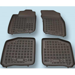 Car rubber floor mats black VOLVO S40 (1995-2004) 200401