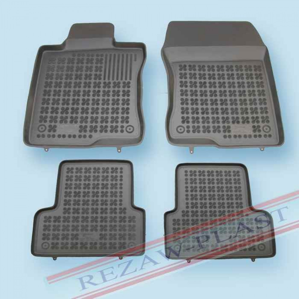 Car rubber floor mats black HONDA ACCORD (2008-...) 200901