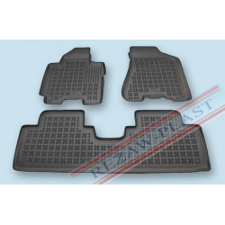 Car rubber floor mats black KIA SPORTAGE (2004-2010)  201006