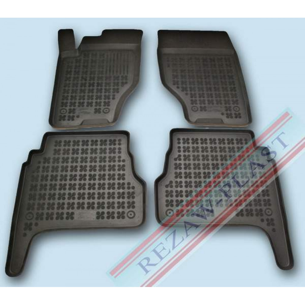 Car rubber floor mats black KIA SORENTO I (2003-2009)  201010