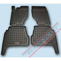 Car rubber floor mats black KIA SORENTO I (2003-2009)  201010