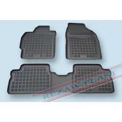 Car rubber floor mats black TOYOTA AURIS (2007-2012)  201401