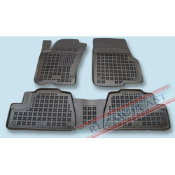 Car rubber floor mats black MB ML-class W163 (1998-2005)  201703