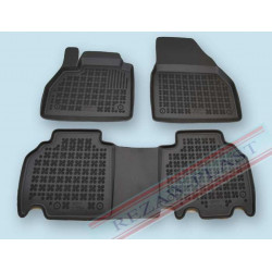 Car rubber floor mats black RENAULT KANGOO (2008-...)  201907