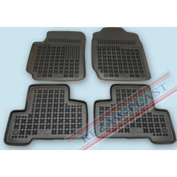 Car rubber floor mats black SUZUKI GRAND VITARA II (2005-...)  202201