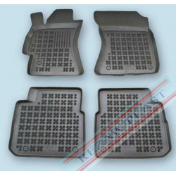 Car rubber floor mats black SUBARU OUTBACK III (2004-2009)  202703