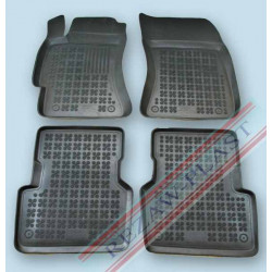 Car rubber floor mats black SUBARU FORESTER II (2003-2008)  202704