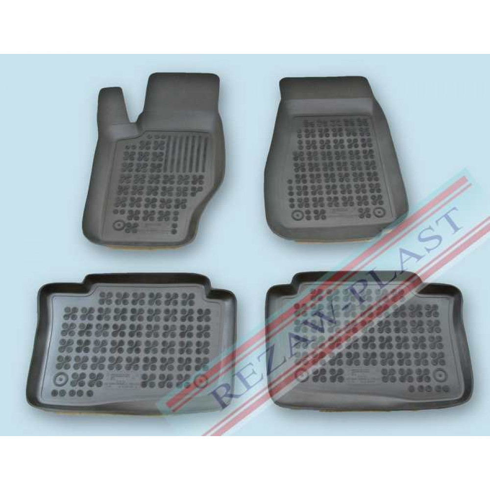 Car rubber floor mats black JEEP GRAND CHEROKEE III (2005-2010)  203102